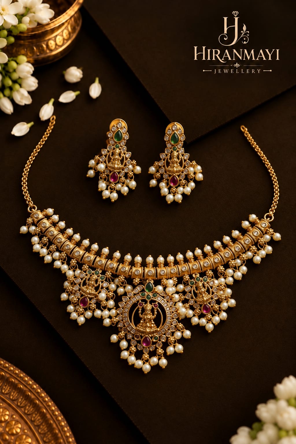 Guttapusulu set with earrings