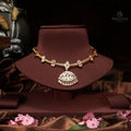 Vintage stone attigai with ruby stone