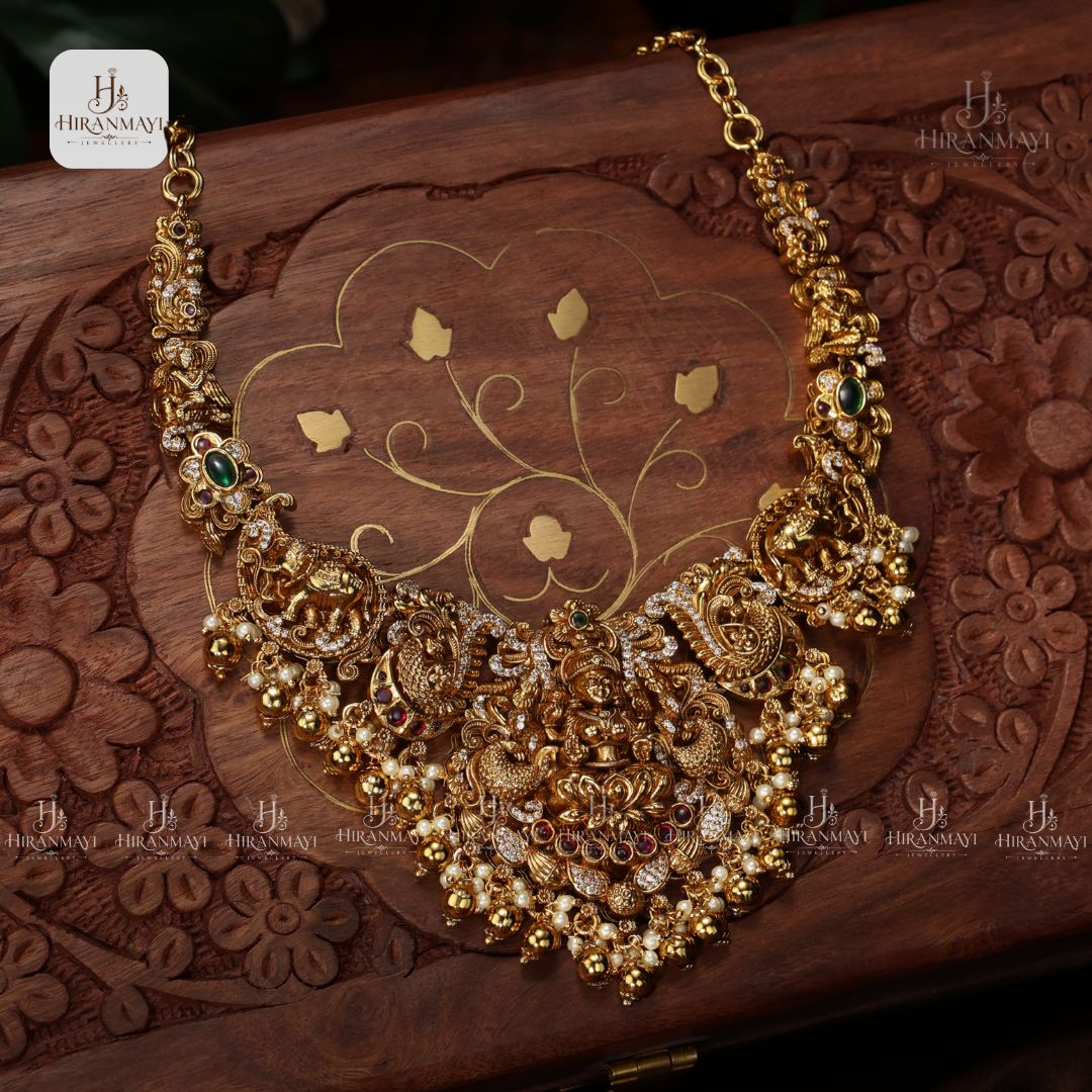 1 Antique Lakshmi grand necklace