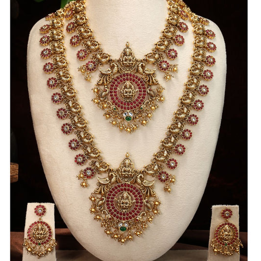 Premium matt finish kemp stone semi bridal set