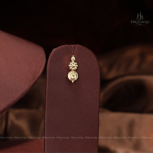 Lakshmi coin simple necklace