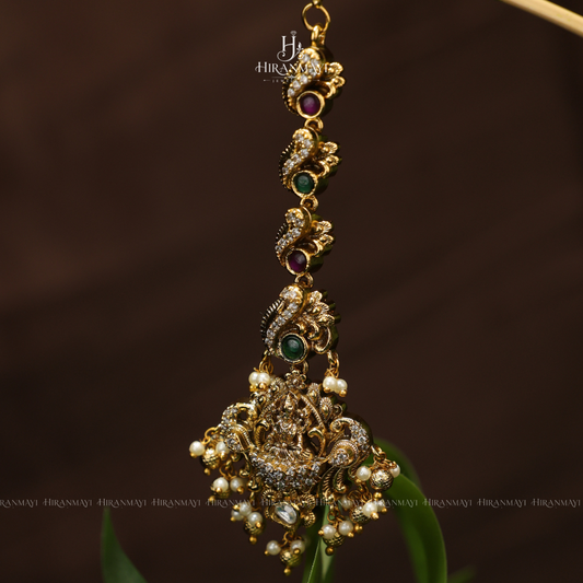 Antique Lakshmi crafted tikka