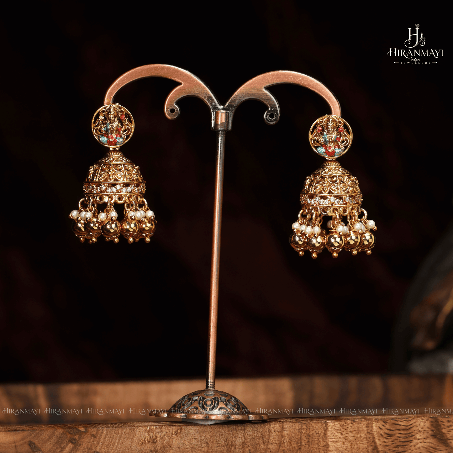 Hasli Necklace With Rice Pearl Hanging