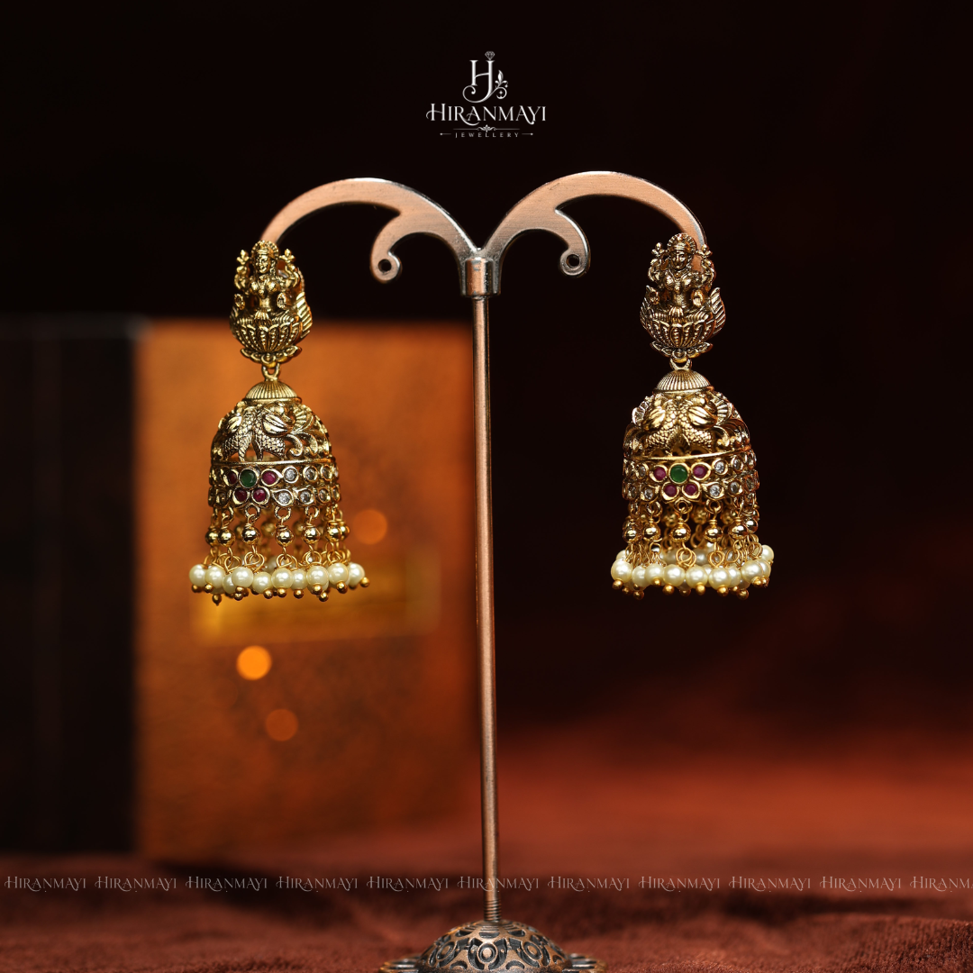 Antique Lakshmi haram and necklace