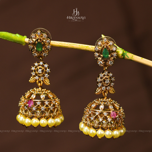 Zircon stone two step jumka