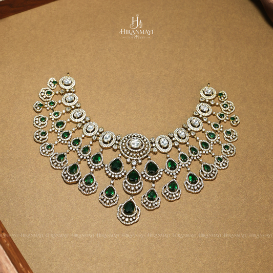 Victorian Polki diamond chocker