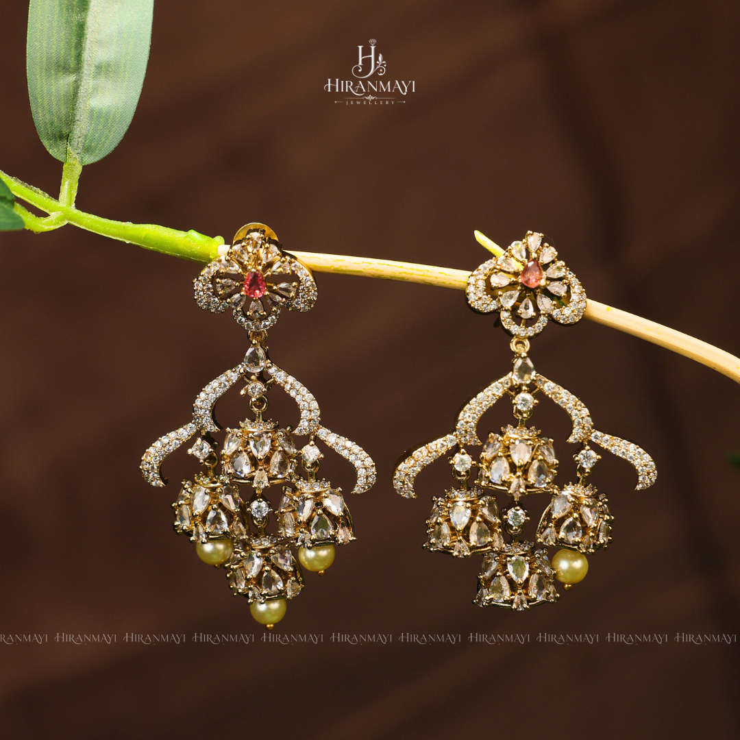 Rain drops earring