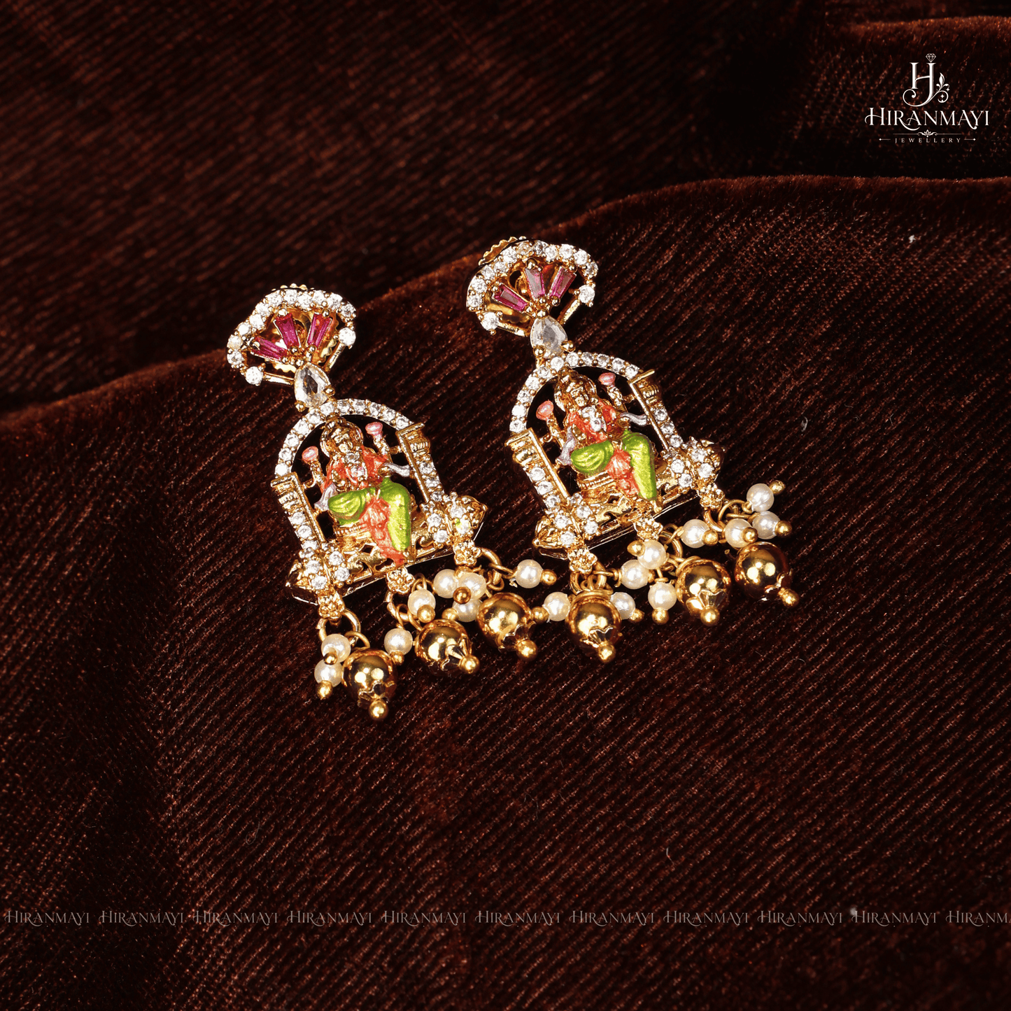 Meenakari Hand Painted Antique Necklace