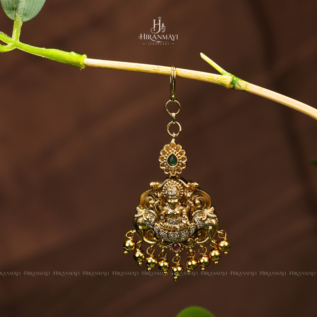 Antique Lakshmi crafted tikka