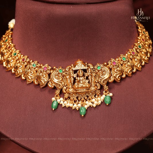 Antique Lakshmi Motif Necklace