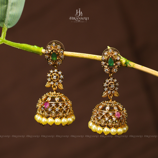 Zircon stone two step jumka