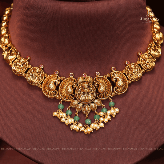 Antique Lakshmi Motif Necklace