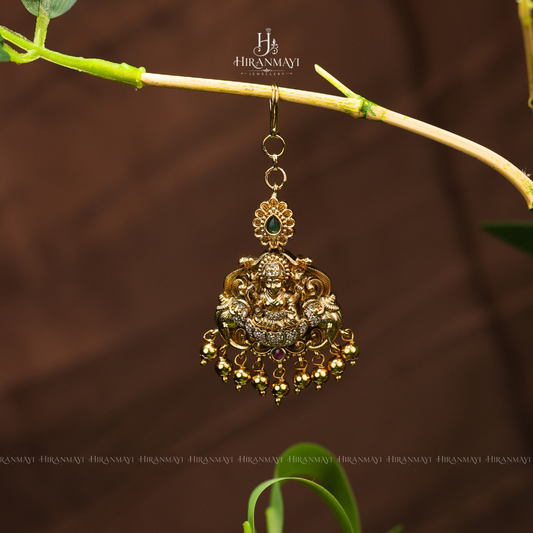 Antique Lakshmi crafted tikka