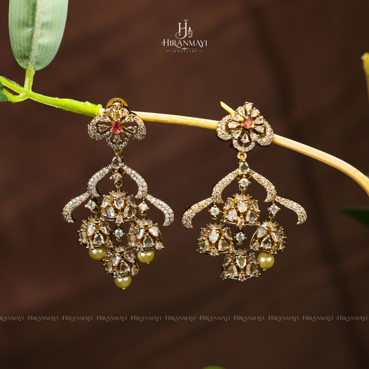 Rain drops earring