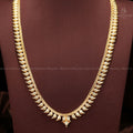 Mango motif long haram -gold