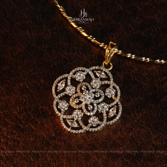 Kolam pendant with hasli
