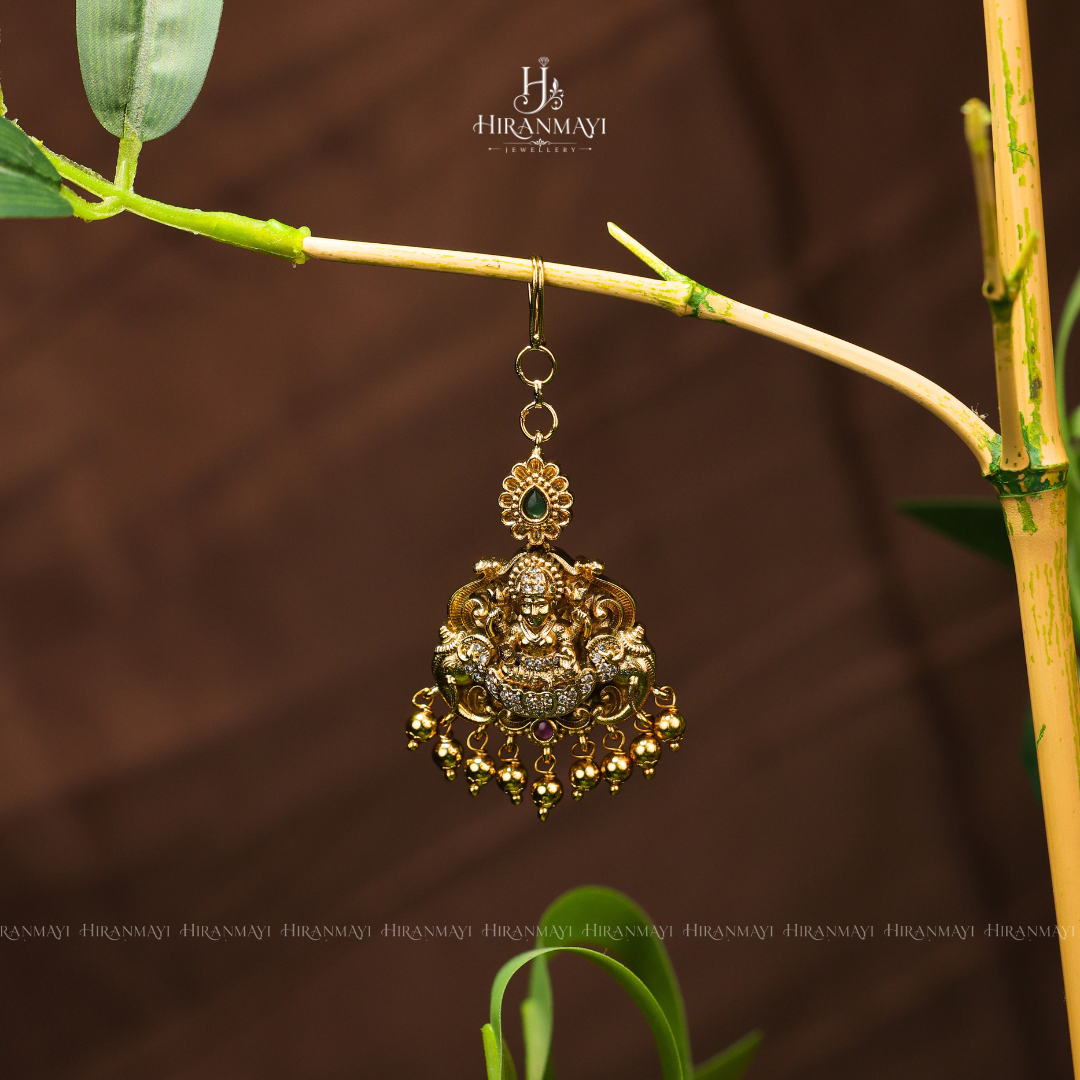 Antique Lakshmi crafted tikka