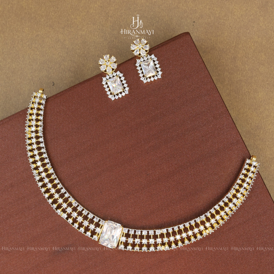Celebrity inspired necklace  white