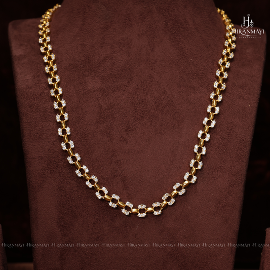 Zig zag pattern ad stone long haram
