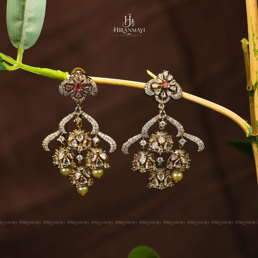 Rain drops earring