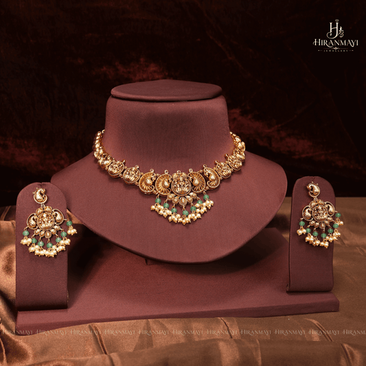 Antique Lakshmi Motif Necklace
