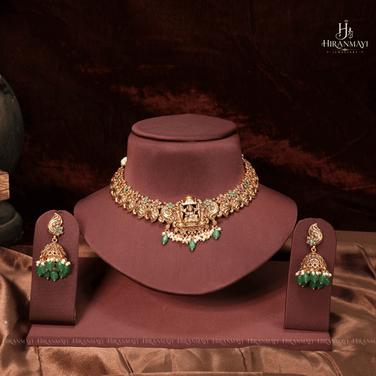 Antique Lakshmi Motif Necklace
