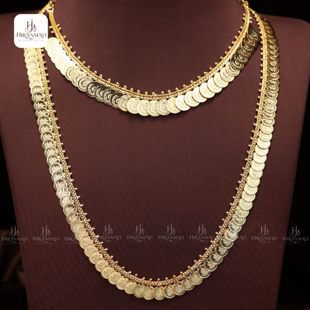 Mini kasu haram with necklace combo