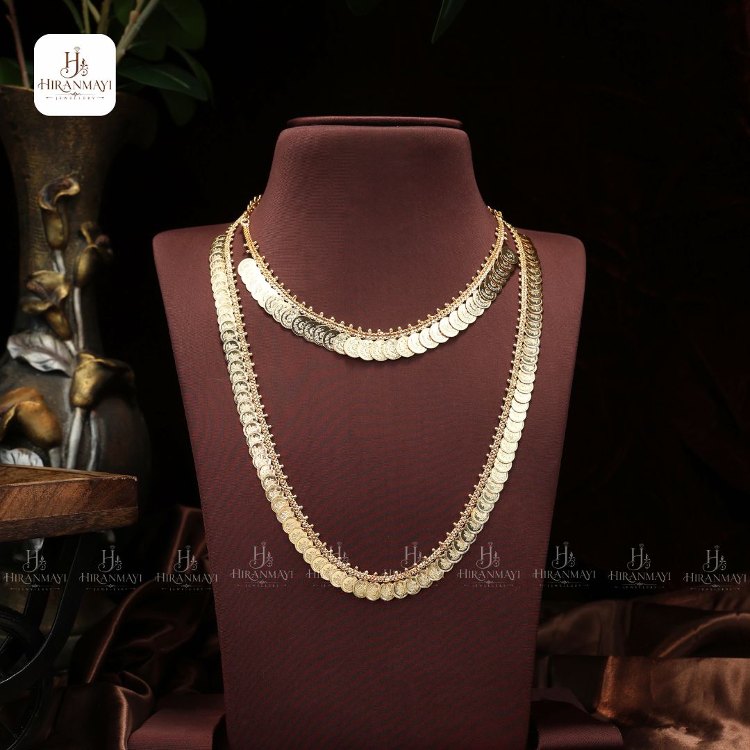 Mini kasu haram with necklace combo