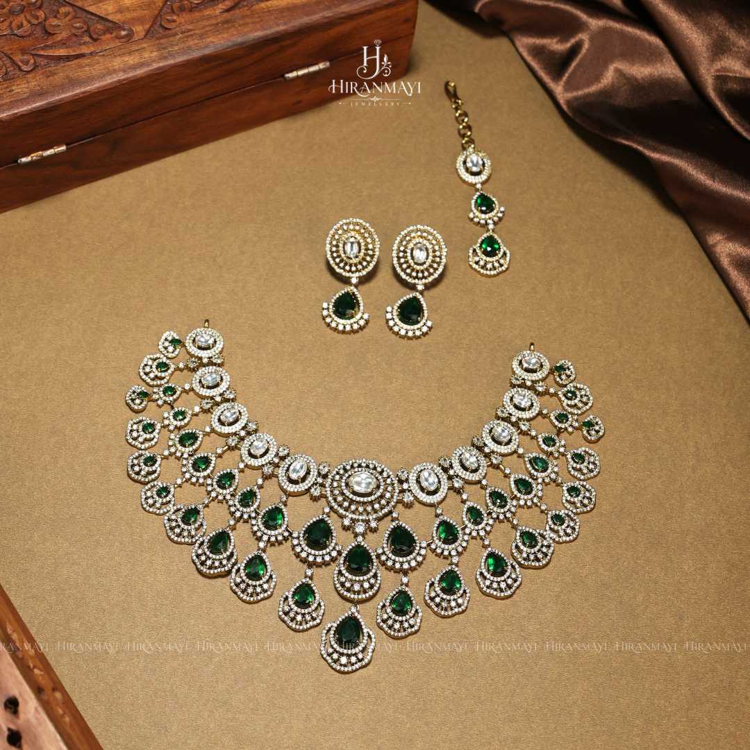 Victorian Polki diamond chocker