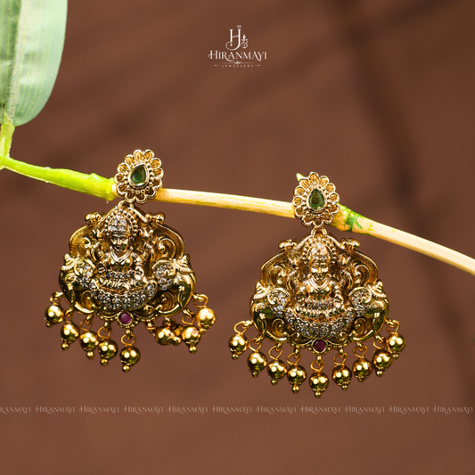 Meenakari hand painted earrings