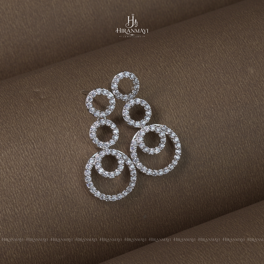 Circular pattern party wear necklace