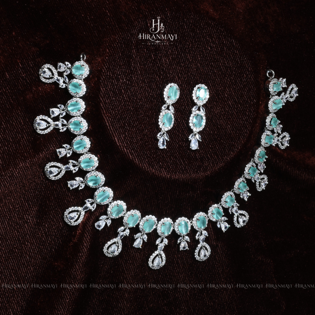 Diamond replica mint green set