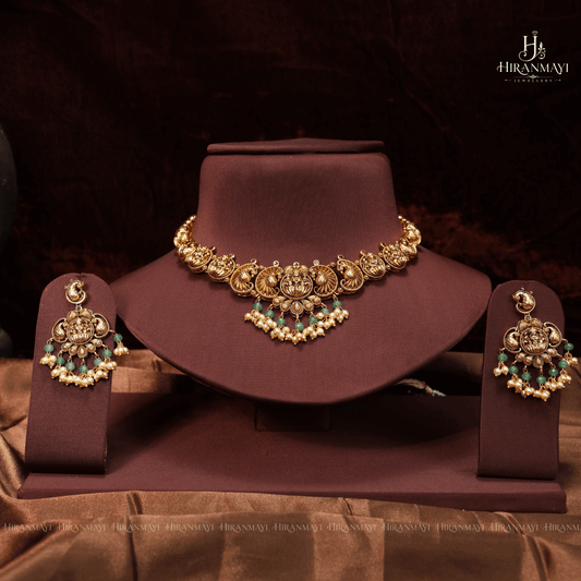 Antique Lakshmi Motif Necklace