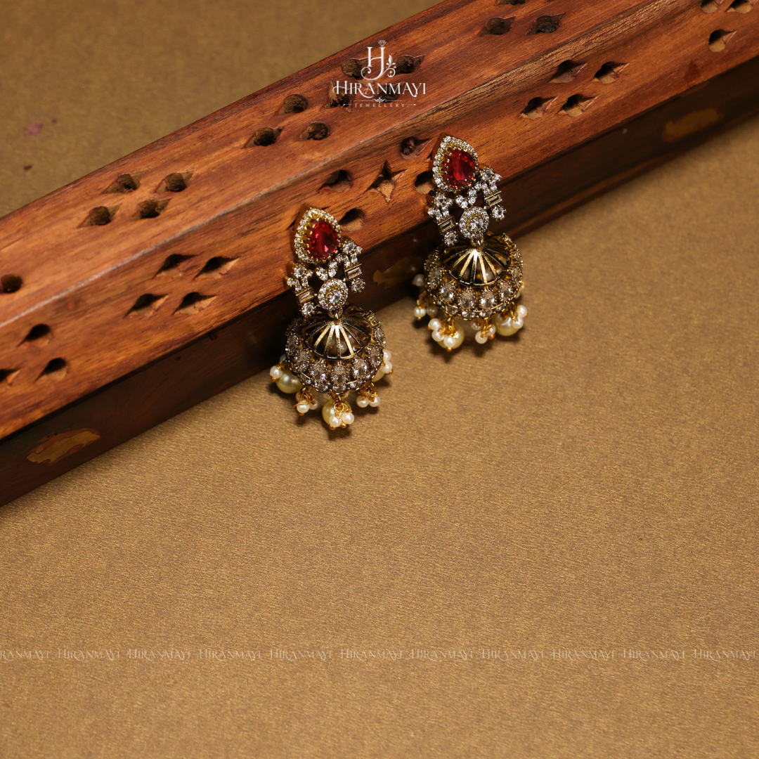 Victorian Polki diamond stone studded chocker