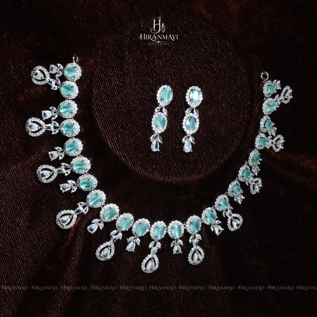 Diamond replica mint green set