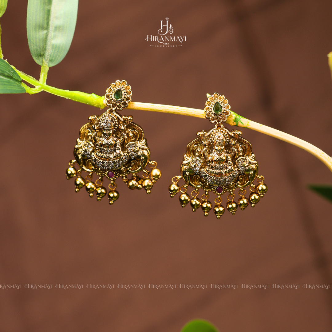 Meenakari hand painted earrings
