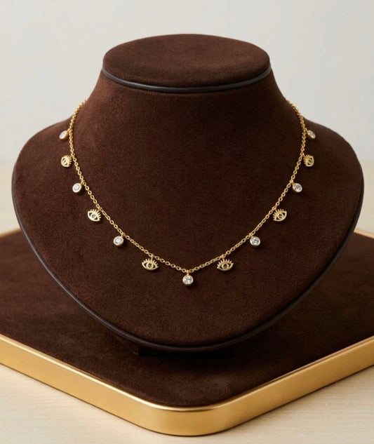 Anti tarnished chain with pendant