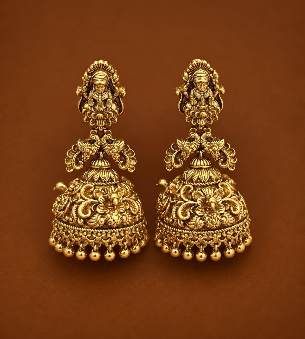 Antique Lakshmi jumka
