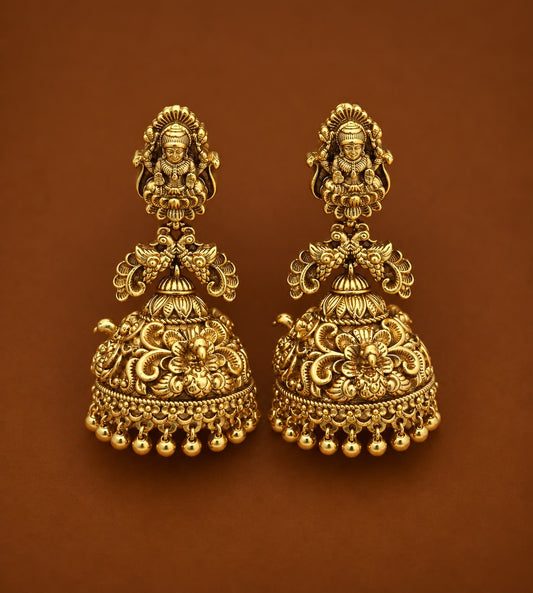 Antique Lakshmi jumka