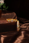 antique coin lakshmi bangles