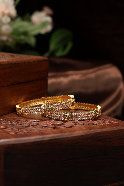 Beautifully curated lakshmi coin bangles-2pcs