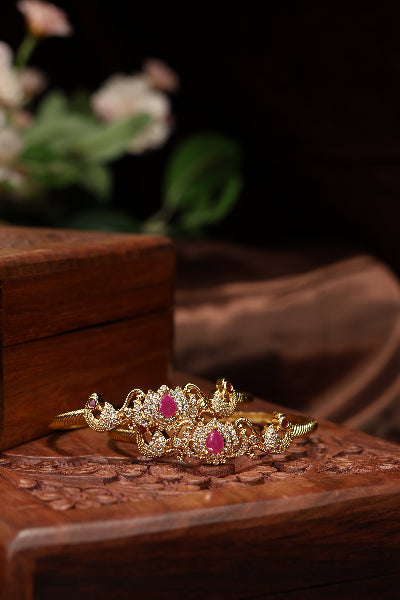 Antique kada bangles -2pcs
