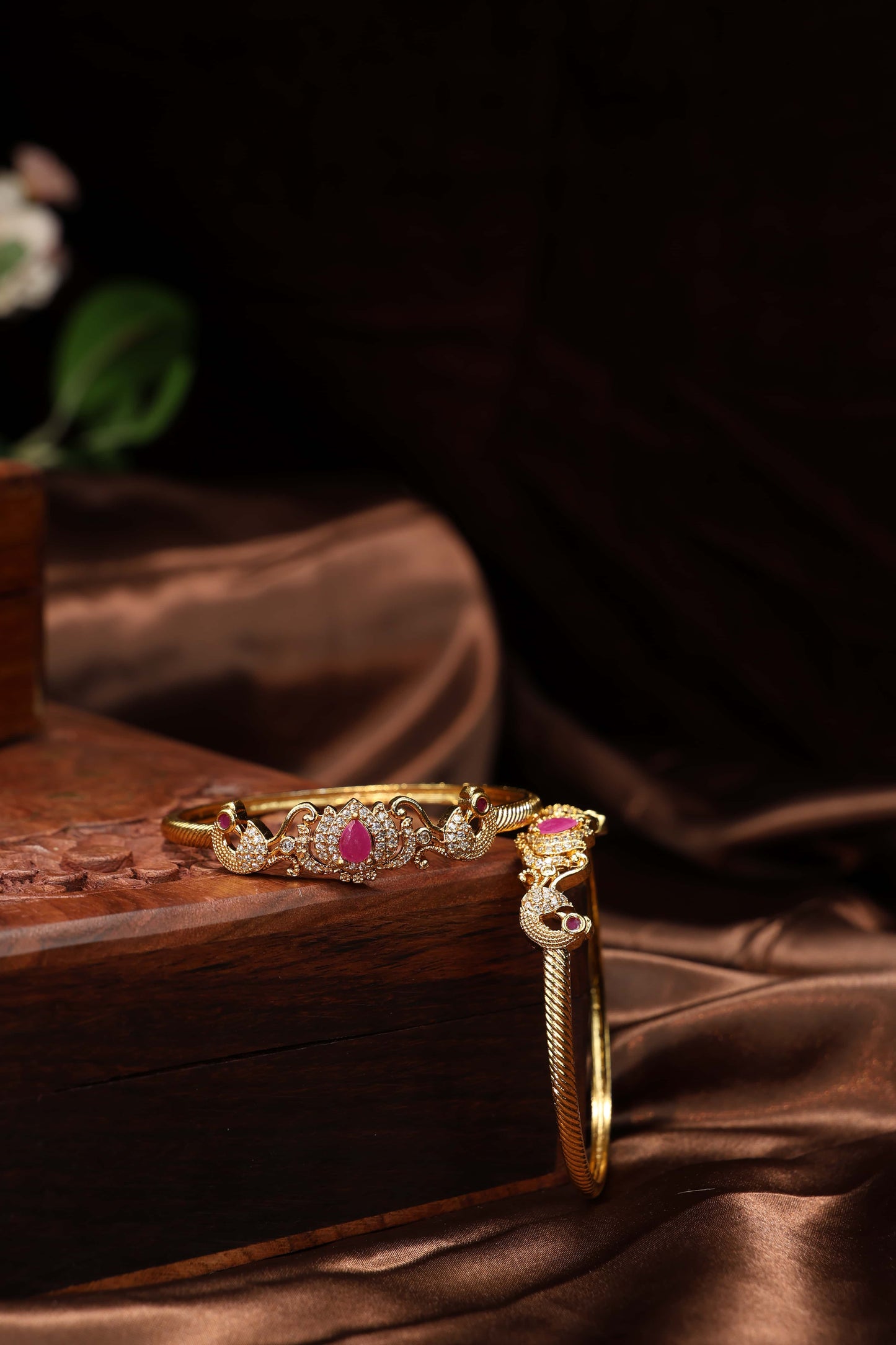 Antique kada bangles -2pcs