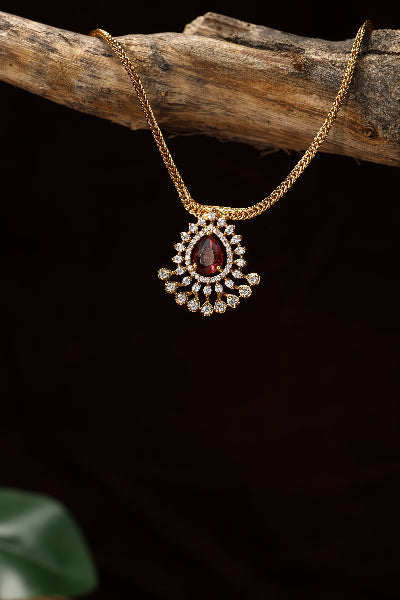Diamond replica neclace