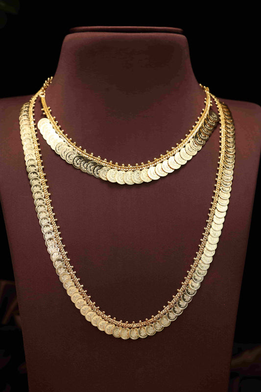 Impon vintage kasumalai with neclace combo