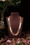 Kasu malai with ruby stone long haram