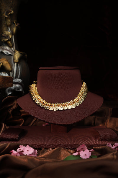2-IN-1 REVERSIBLE mango and coin necklace