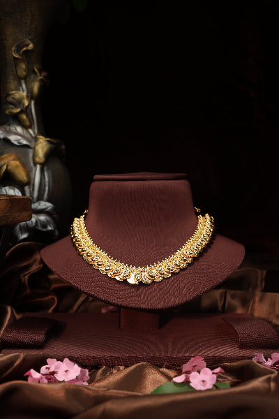 2-IN-1 REVERSIBLE mango and coin necklace