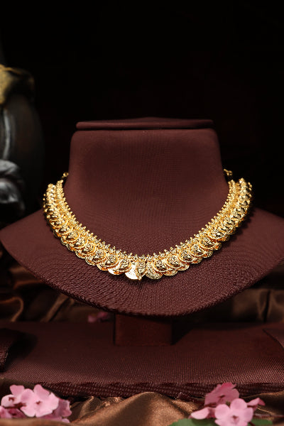 2-IN-1 REVERSIBLE mango and coin necklace