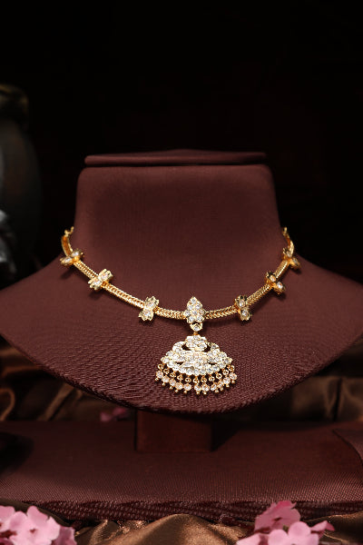 Vintage style impon attigai-white